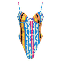 Abstract Elany One-Piece