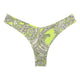 Chartreuse Paisley Lulu Bikini Bottom