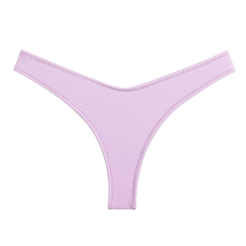 Lilac Lulu (Zig Zag Stitch) Bikini Bottom