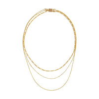 Gilded Layered Necklace (Gold)