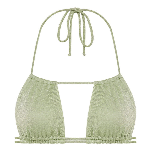 Jade Sparkle Brasil Bikini Top