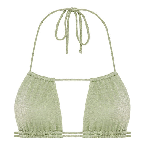 Jade Sparkle Brasil Bikini Top