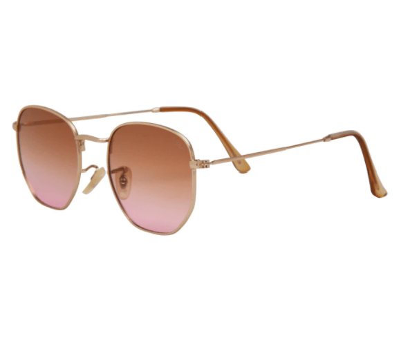 Penn Sunglasses (Gold/Brown Rose)