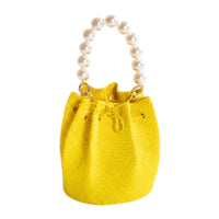 Brawley forsenate x Soraya Hennessy Yellow Coqueta Bag