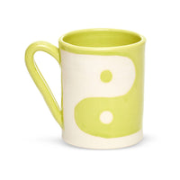 Chartreuse Full Yin Yang Mug (Yellow)