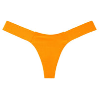 Melon Micro Rib Added Coverage Uno Bikini Bottom