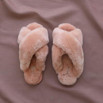 Parker Taupe Slippers